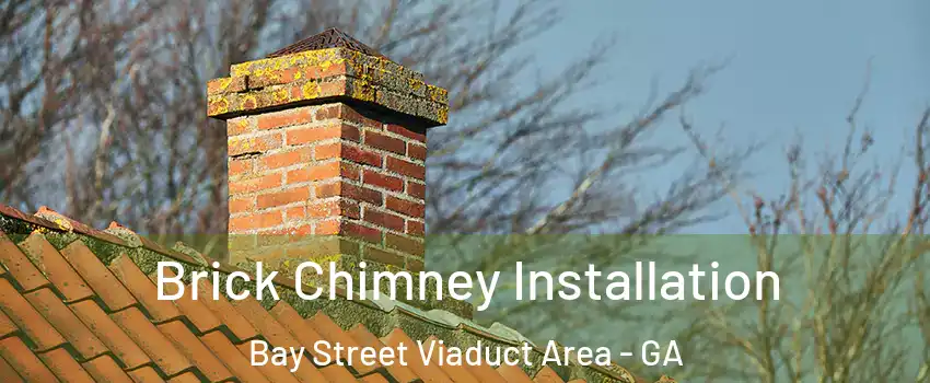 Brick Chimney Installation Bay Street Viaduct Area - GA