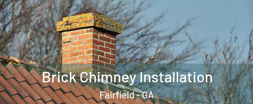 Brick Chimney Installation Fairfield - GA
