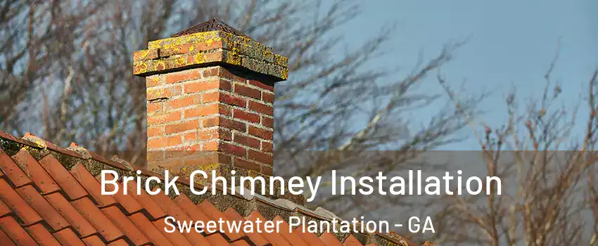 Brick Chimney Installation Sweetwater Plantation - GA