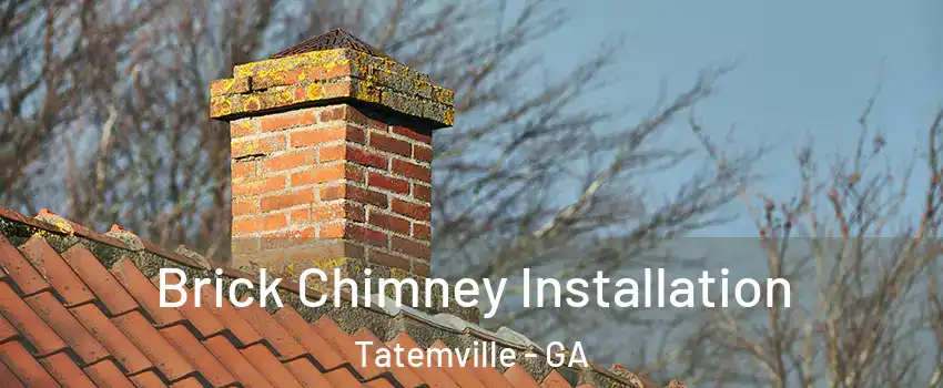 Brick Chimney Installation Tatemville - GA