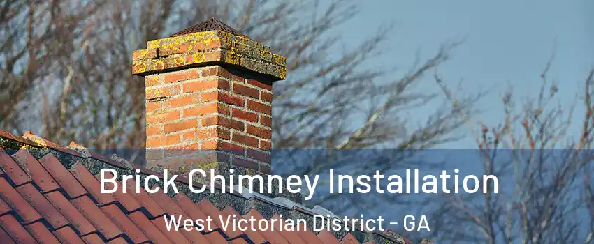Brick Chimney Installation West Victorian District - GA