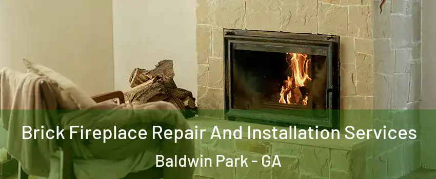 Brick Fireplace Repair And Installation Services Baldwin Park - GA