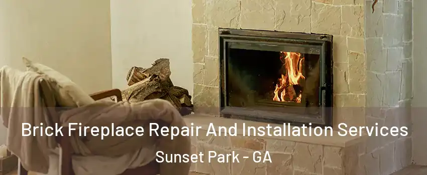 Brick Fireplace Repair And Installation Services Sunset Park - GA