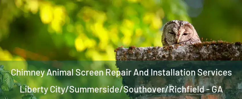 Chimney Animal Screen Repair And Installation Services Liberty City/Summerside/Southover/Richfield - GA