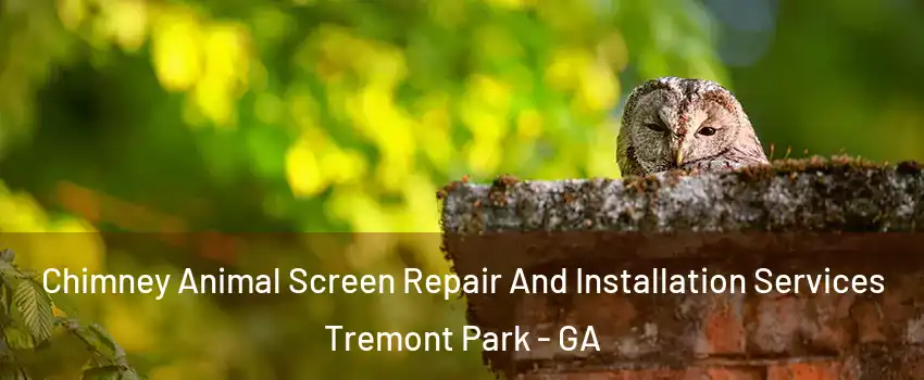 Chimney Animal Screen Repair And Installation Services Tremont Park - GA