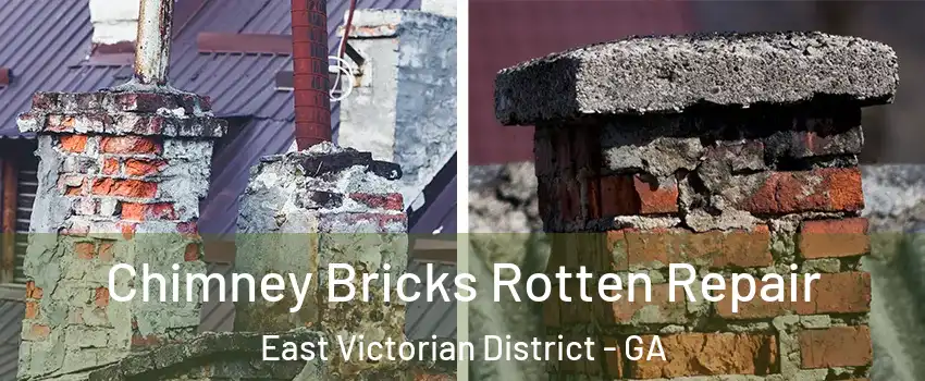 Chimney Bricks Rotten Repair East Victorian District - GA