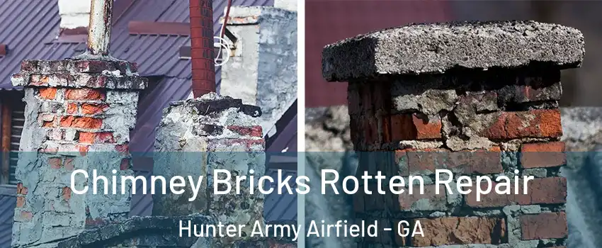 Chimney Bricks Rotten Repair Hunter Army Airfield - GA