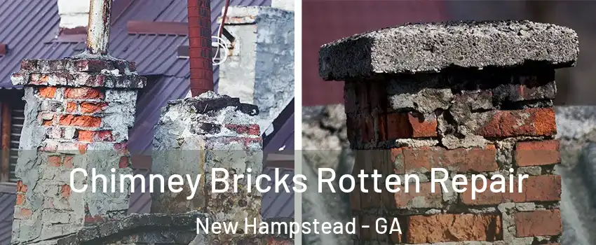 Chimney Bricks Rotten Repair New Hampstead - GA