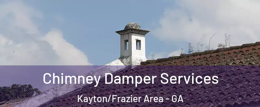 Chimney Damper Services Kayton/Frazier Area - GA
