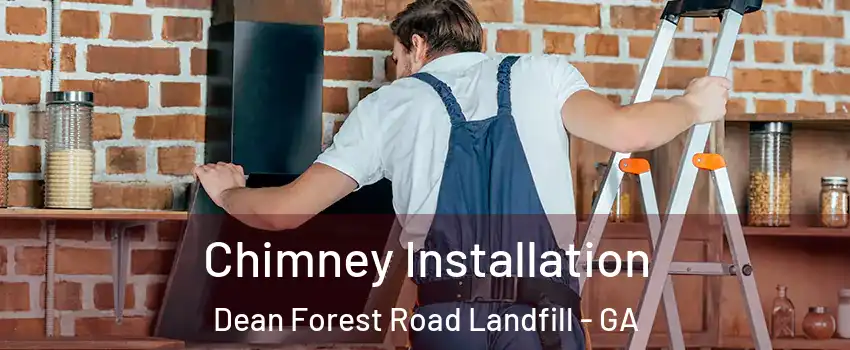 Chimney Installation Dean Forest Road Landfill - GA