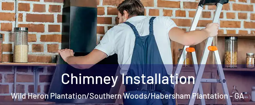 Chimney Installation Wild Heron Plantation/Southern Woods/Habersham Plantation - GA