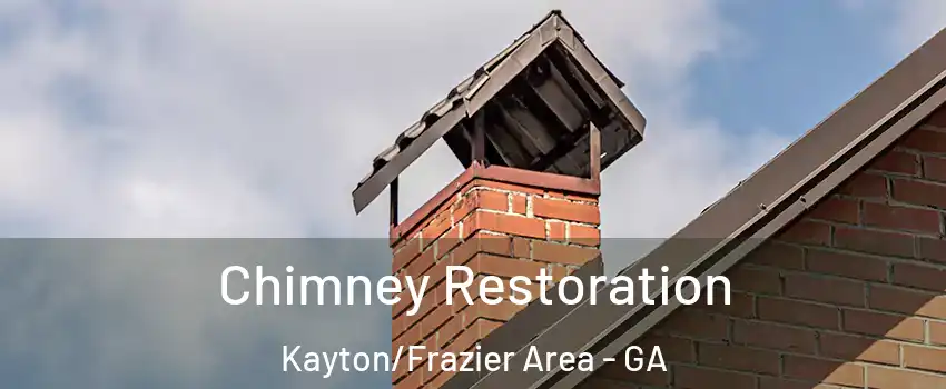Chimney Restoration Kayton/Frazier Area - GA