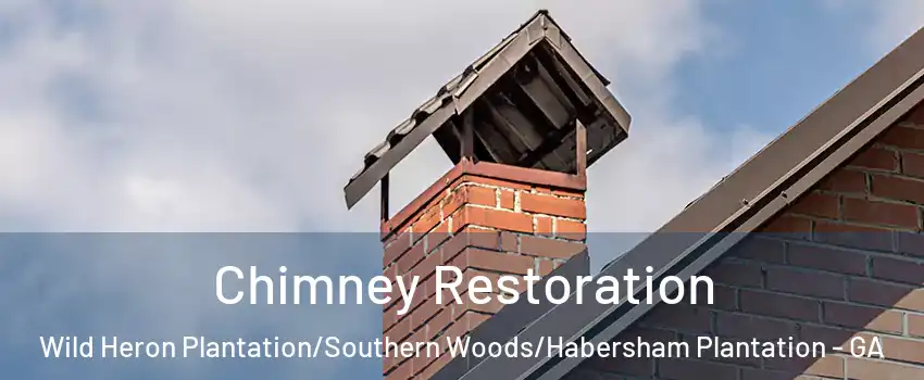 Chimney Restoration Wild Heron Plantation/Southern Woods/Habersham Plantation - GA