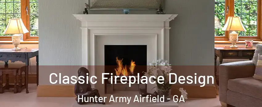 Classic Fireplace Design Hunter Army Airfield - GA