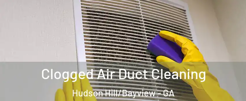 Clogged Air Duct Cleaning Hudson Hill/Bayview - GA
