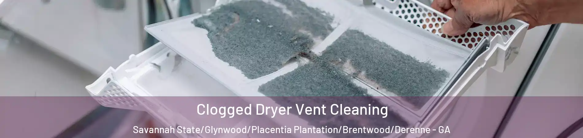 Clogged Dryer Vent Cleaning Savannah State/Glynwood/Placentia Plantation/Brentwood/Derenne - GA