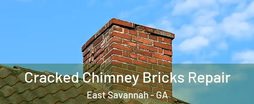 Cracked Chimney Bricks Repair East Savannah - GA