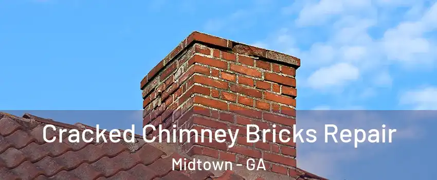 Cracked Chimney Bricks Repair Midtown - GA