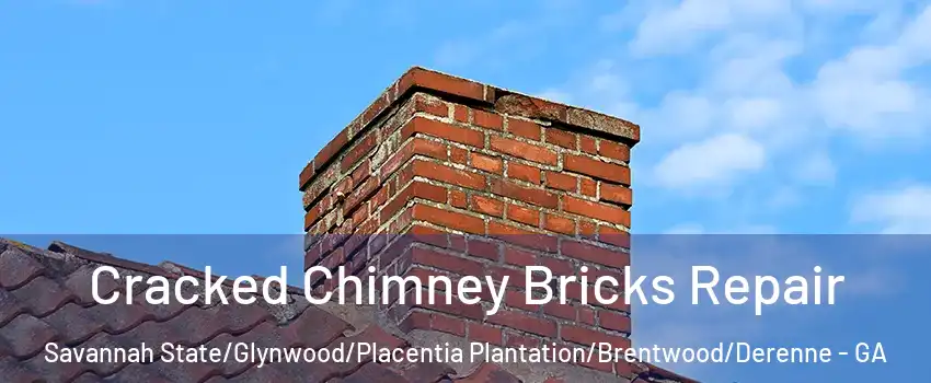 Cracked Chimney Bricks Repair Savannah State/Glynwood/Placentia Plantation/Brentwood/Derenne - GA
