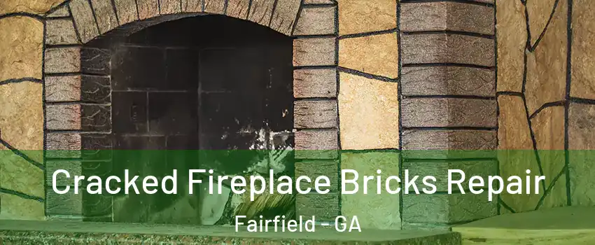 Cracked Fireplace Bricks Repair Fairfield - GA