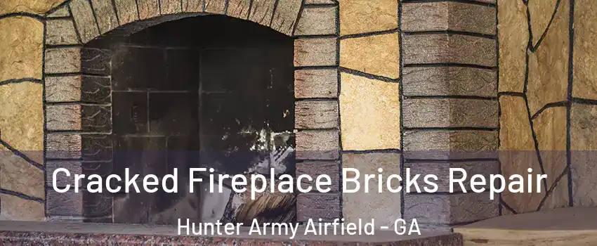 Cracked Fireplace Bricks Repair Hunter Army Airfield - GA