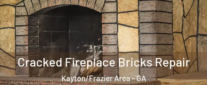 Cracked Fireplace Bricks Repair Kayton/Frazier Area - GA