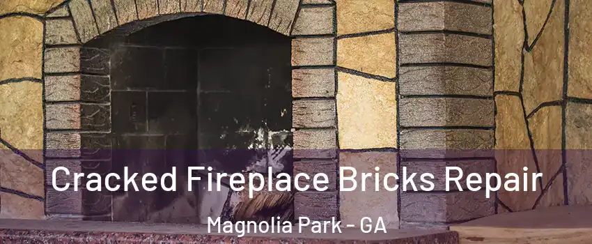 Cracked Fireplace Bricks Repair Magnolia Park - GA