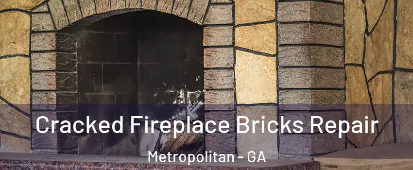 Cracked Fireplace Bricks Repair Metropolitan - GA