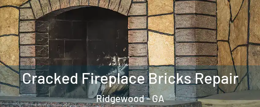 Cracked Fireplace Bricks Repair Ridgewood - GA