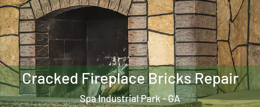 Cracked Fireplace Bricks Repair Spa Industrial Park - GA