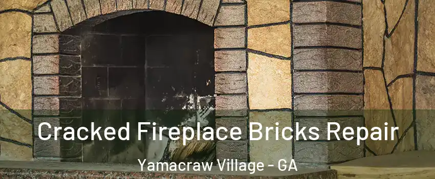 Cracked Fireplace Bricks Repair Yamacraw Village - GA
