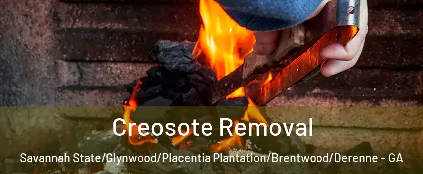 Creosote Removal Savannah State/Glynwood/Placentia Plantation/Brentwood/Derenne - GA
