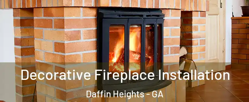 Decorative Fireplace Installation Daffin Heights - GA