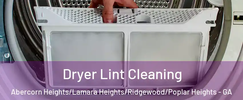 Dryer Lint Cleaning Abercorn Heights/Lamara Heights/Ridgewood/Poplar Heights - GA