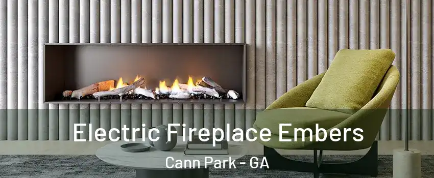 Electric Fireplace Embers Cann Park - GA