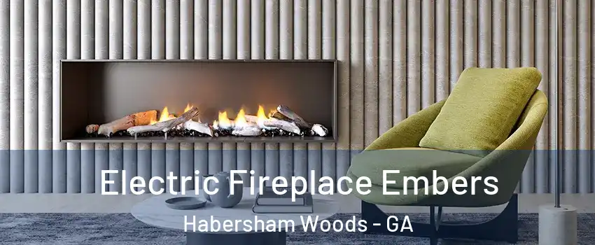 Electric Fireplace Embers Habersham Woods - GA