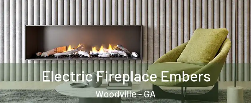 Electric Fireplace Embers Woodville - GA