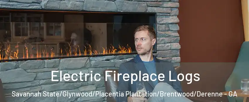 Electric Fireplace Logs Savannah State/Glynwood/Placentia Plantation/Brentwood/Derenne - GA