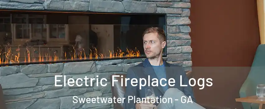 Electric Fireplace Logs Sweetwater Plantation - GA