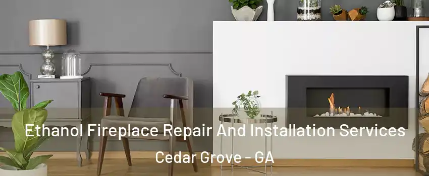 Ethanol Fireplace Repair And Installation Services Cedar Grove - GA