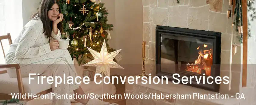 Fireplace Conversion Services Wild Heron Plantation/Southern Woods/Habersham Plantation - GA