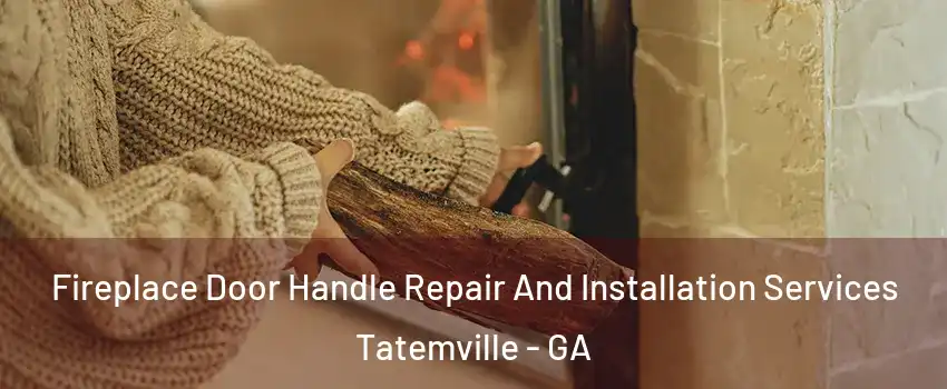 Fireplace Door Handle Repair And Installation Services Tatemville - GA