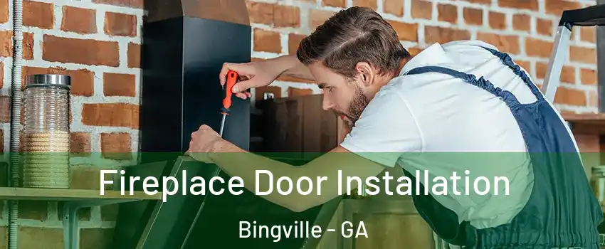 Fireplace Door Installation Bingville - GA