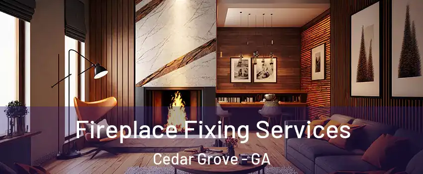 Fireplace Fixing Services Cedar Grove - GA