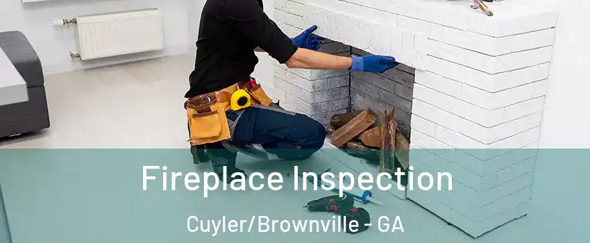 Fireplace Inspection Cuyler/Brownville - GA