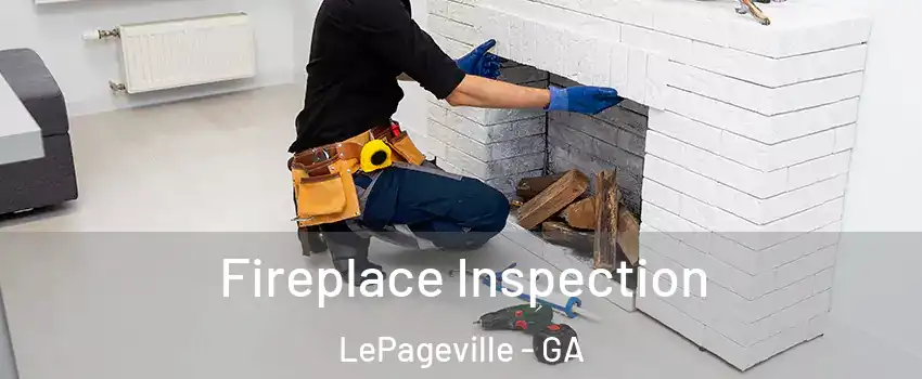 Fireplace Inspection LePageville - GA