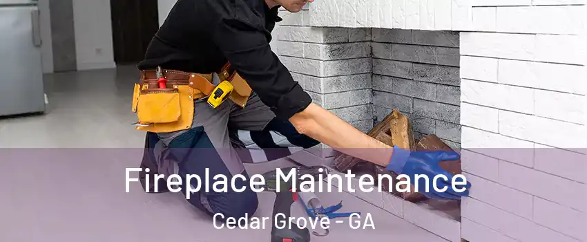 Fireplace Maintenance Cedar Grove - GA