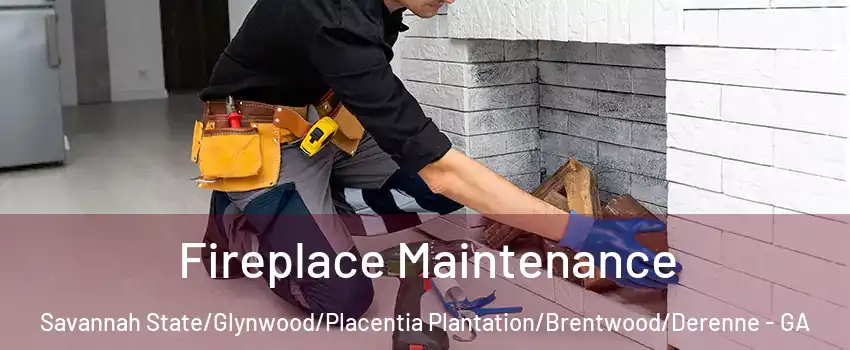 Fireplace Maintenance Savannah State/Glynwood/Placentia Plantation/Brentwood/Derenne - GA