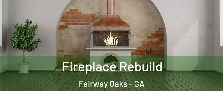 Fireplace Rebuild Fairway Oaks - GA
