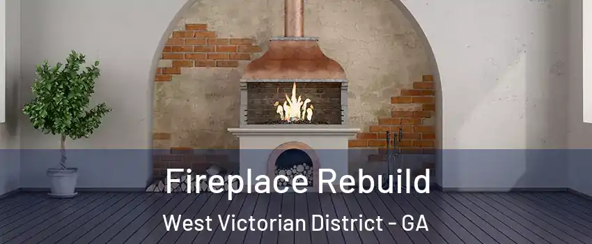 Fireplace Rebuild West Victorian District - GA